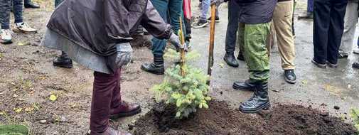 Субботник в Заводском районе города Минска